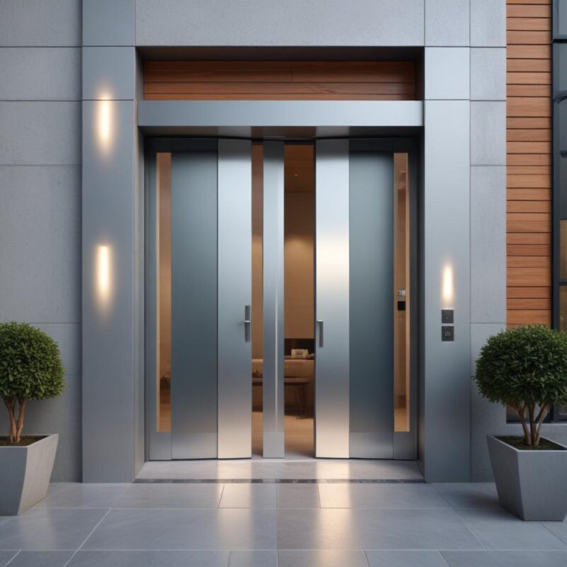 Алюминиевые двери: преимущества, виды и критерии выбора