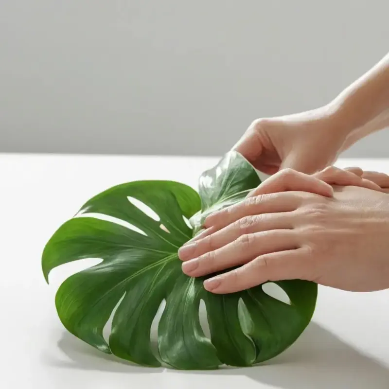 Сияние листвы: Зачем и как добиваться блеска у комнатных растений