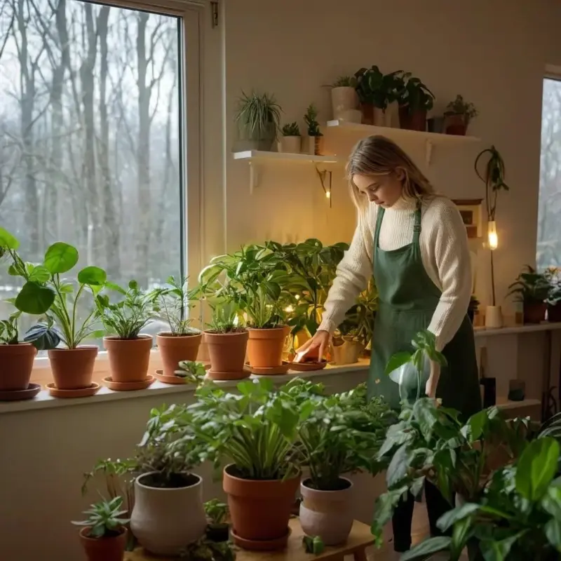 Зимний Уход за Комнатными Растениями: Основы Выживания в Холодный Период