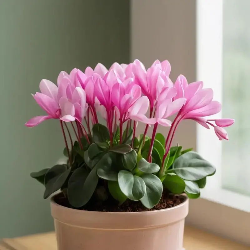 Расцветка Альпийской Фиалки: Особенности Ухода за Цикламеном в Период Цветения