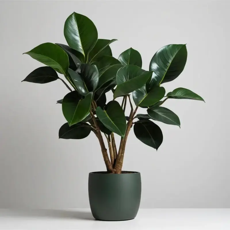 Формирование кроны фикуса каучуконосного