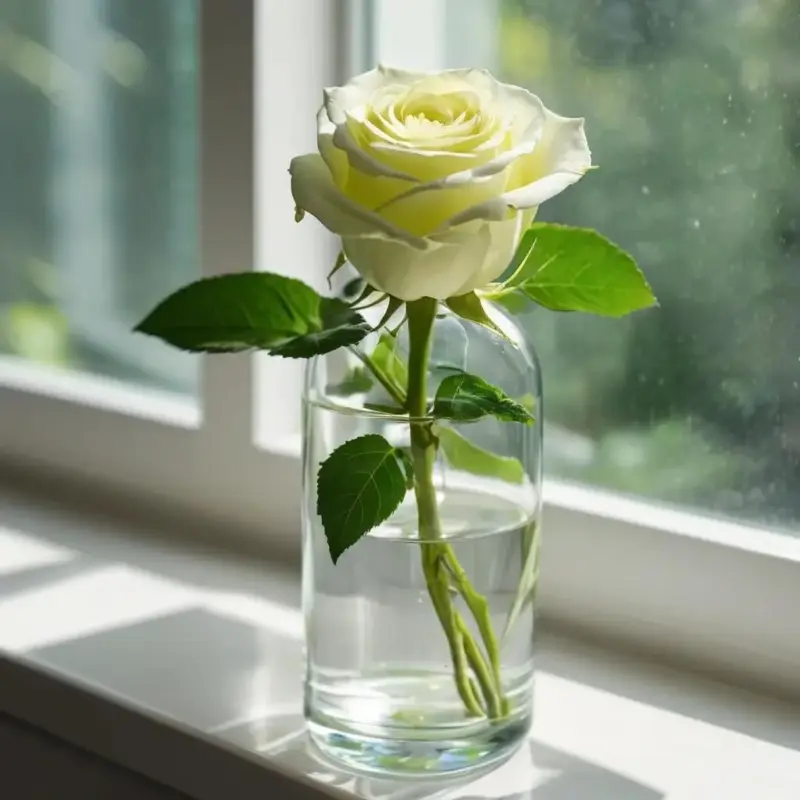 Секреты успешного укоренения розы из букета: от срезанного цветка к новому саженцу