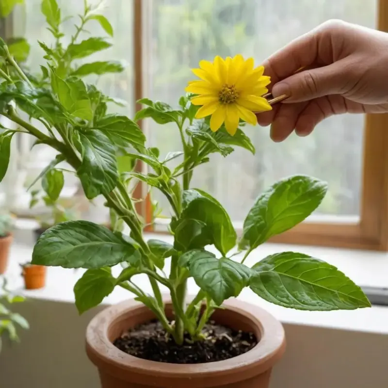 Ручное опыление овощей Секреты богатого урожая в теплице и дома
